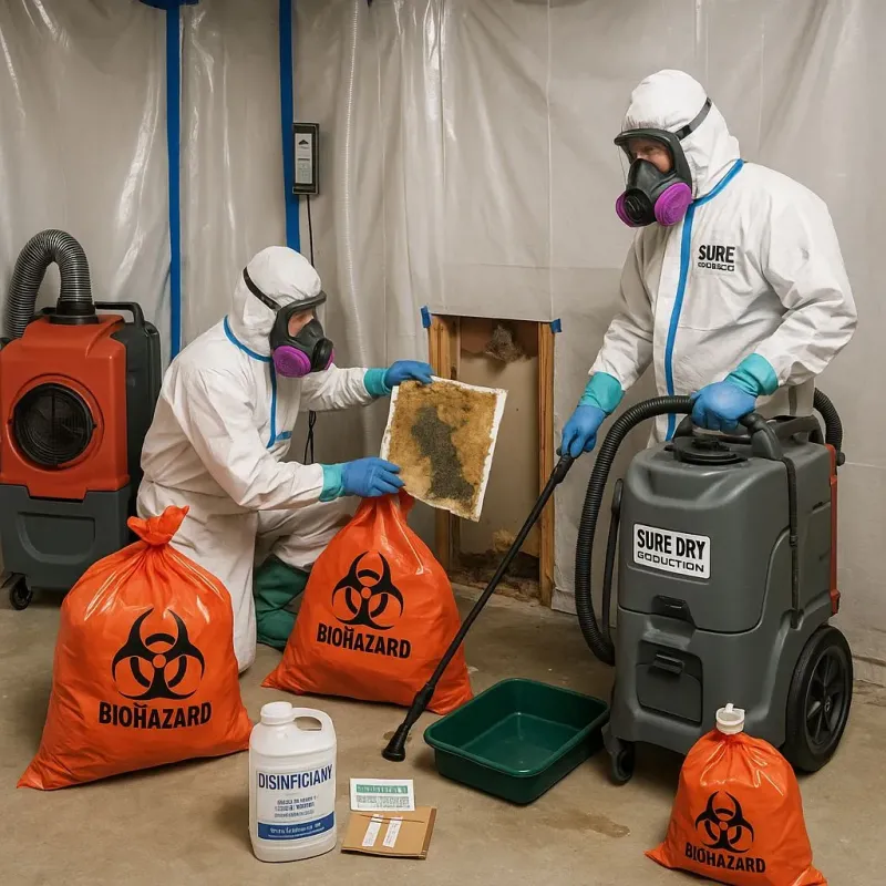 Contaminated Water Handling Protocols process in Womelsdorf, PA