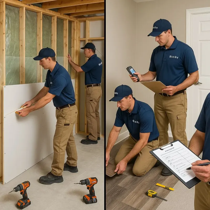 Repairs and Reconstruction process in Womelsdorf, PA